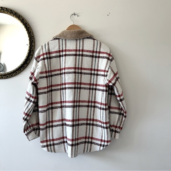 Bellerose | Neutral Patterned Button-Down Shacket - Picture 4 of 4